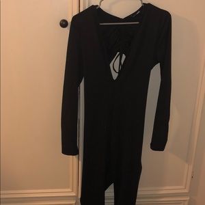 Fashion Nova Black Jumpsuit